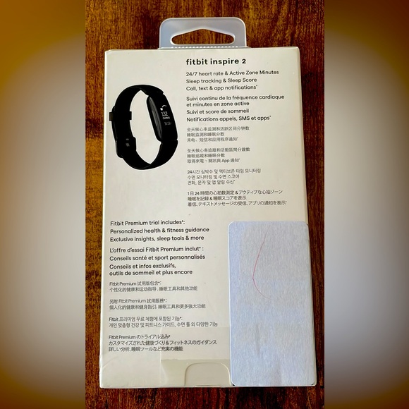 Black Fitbit Inspire 2 - Brand New in Original Packaging - Picture 3 of 5